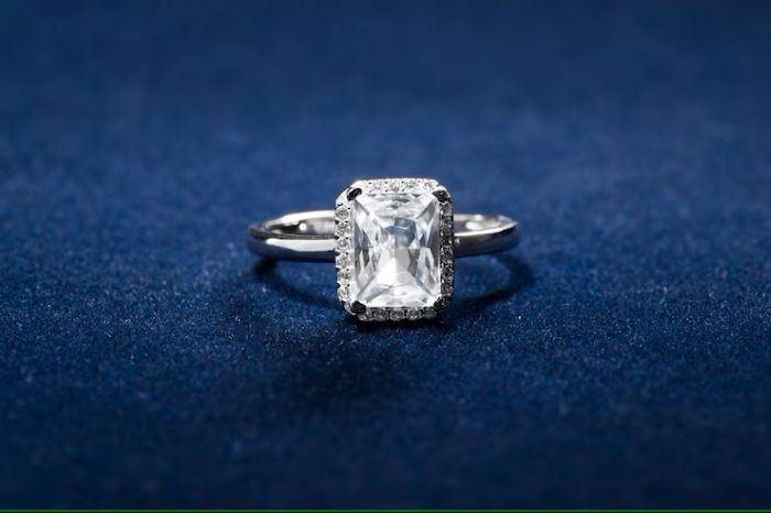 Emerald-Cut-Fake-Engagement-Ring